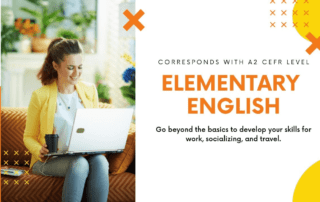 Inglés elemental A2 Aprendizaje en línea