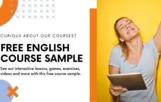 lecciones de curso de inglés en línea gratis A1 A2 B1