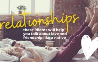 English idioms about love relationships