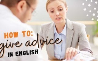 examples of advice in English, ways to give advice, exercises with modal advice verbs
