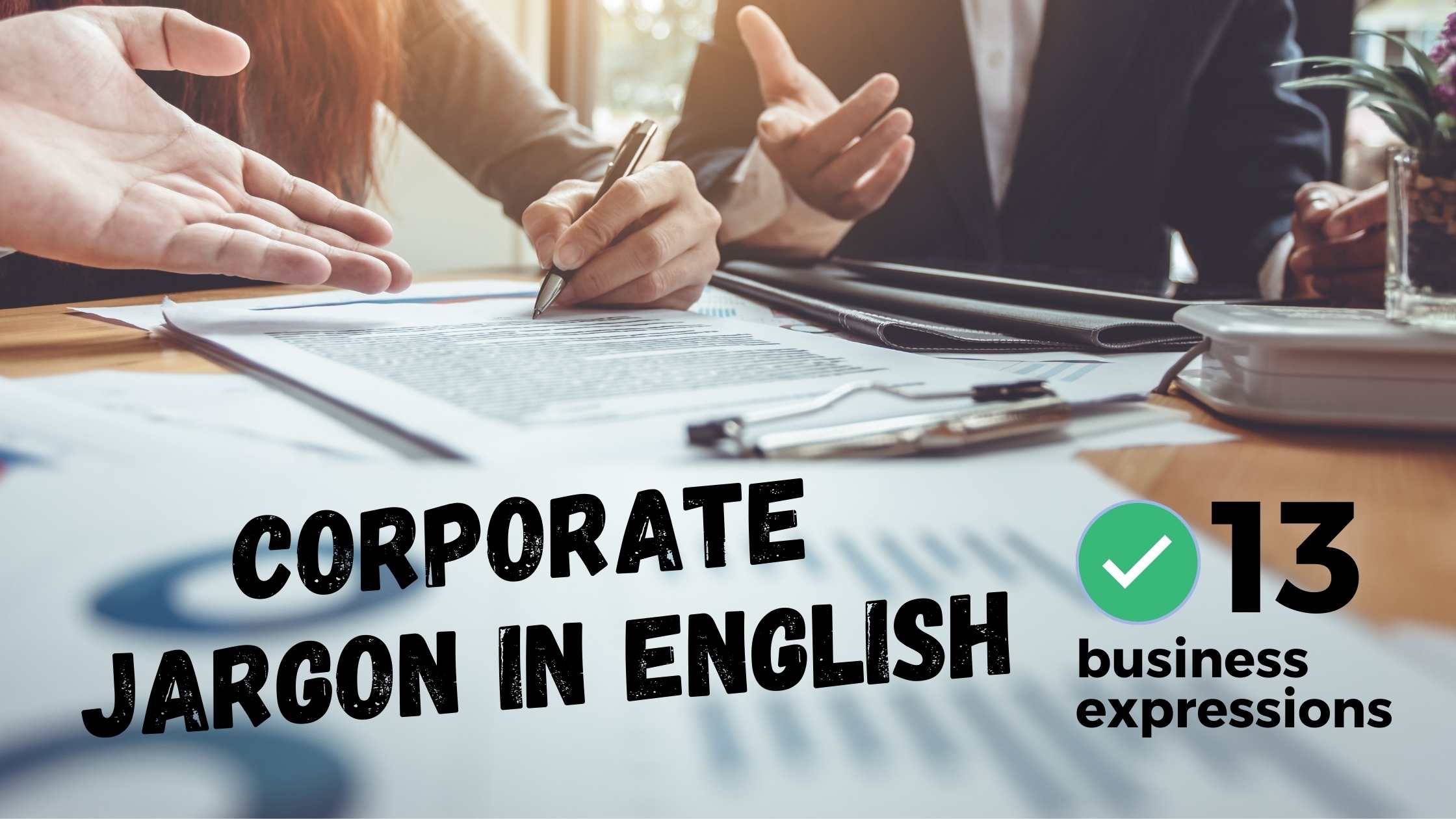 corporate jargons in english